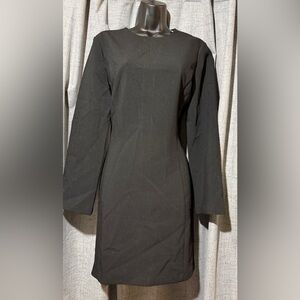 H&M Classic Black Long Sleeve Dress